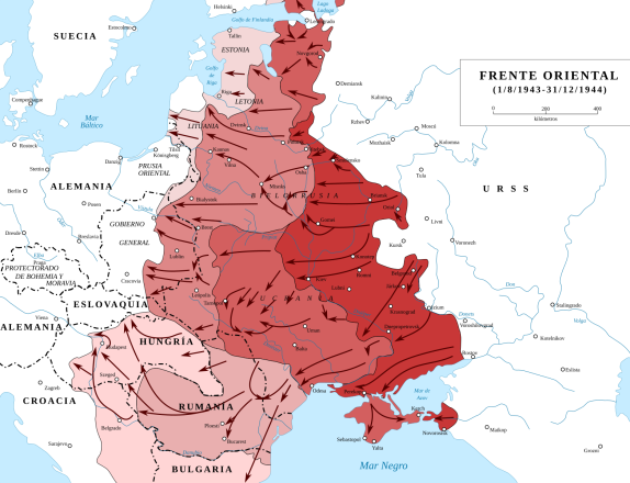 E Europe 1943-4