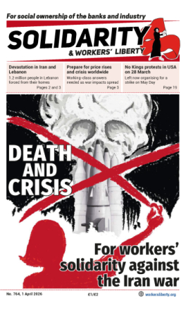 Front page of Solidarity 764