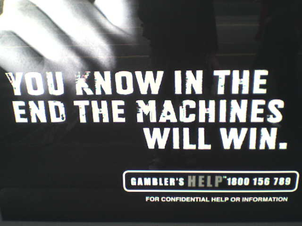 Anti-gambling ad