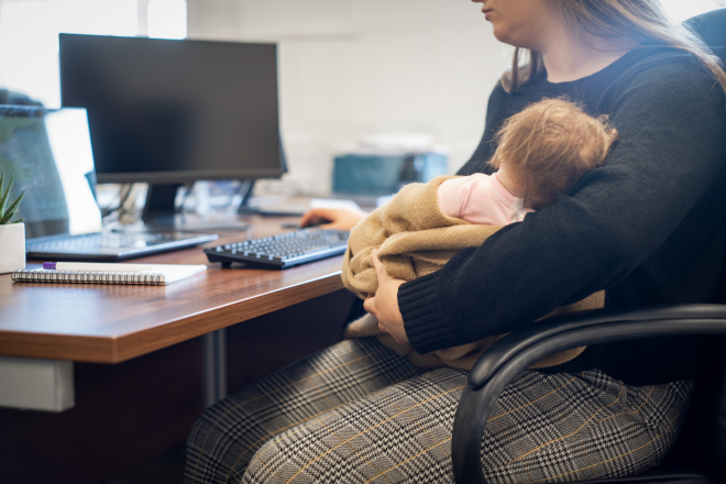 working from home