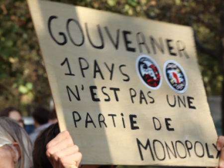 "Governing a country is not a Monopoly game"