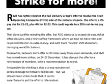 Off The Rails, December 2022: Bin these offers, strike for more!