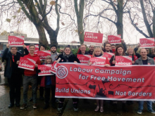 Labour Campaign for Free Movement campaigning in Welwyn Hatfield