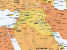 Middle East map