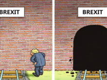 Boris Johnson Brexit cartoon