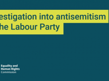 EHRC report on Labour and antisemitism