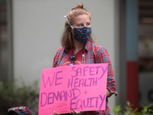 Chicago teacher protests