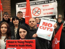 Dudley anti-cuts demo