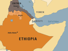 Ethiopia map