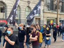 Hong Kong solidarity demo