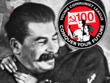 Stalin and YCL logo