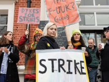 UCU strikers