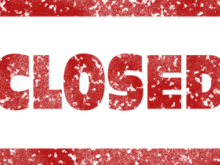 Closed sign