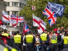 Far right rally