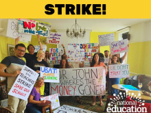 Support the strike!