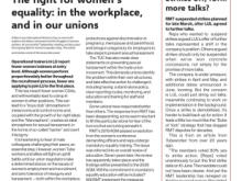 Tubeworker April 2026 — The Fight for Women’s Equality