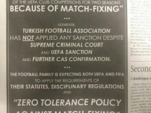 Match fixing 