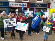 Isle of Wight protest