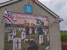 Racist AI mural in Newtownabbey