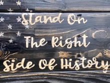 Right side of history
