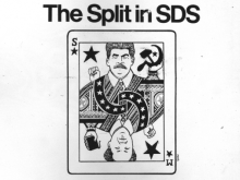 The split in SDS with a Stalin Graphic below it