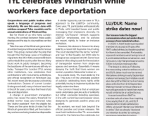 Tubeworker — August 2025: TfL celebrates Windrush while workers face deportation