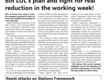 Tubeworker — May 2025: Bin LUL's Plan, Fight for a Reduction in the Working Week
