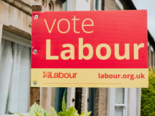 Labour placard