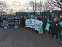 Samworth Church Academy picket line