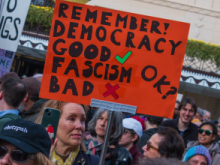 Anti Trump protest