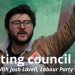 Fighting council cuts, with a Labour Party Councillor